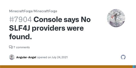 no slf4j providers were found minecraft.